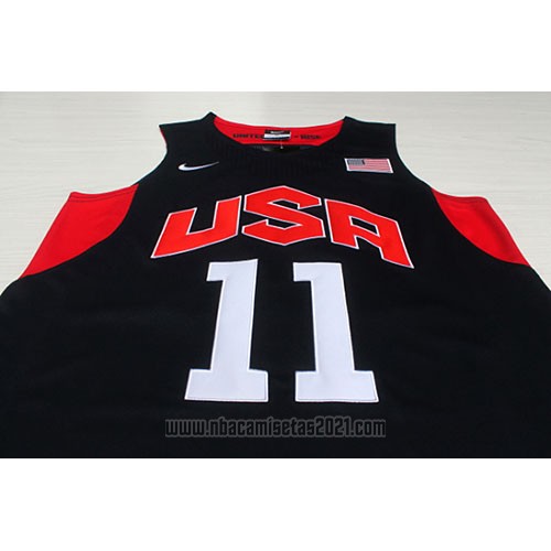Camiseta USA 2012 Kevin Love #11 Negro